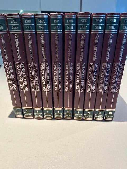 Geïllustreerde Winkler Prins Encyclopedie in nieuw staat, Complete serie, Ophalen of Verzenden, Zo goed als nieuw, Algemeen