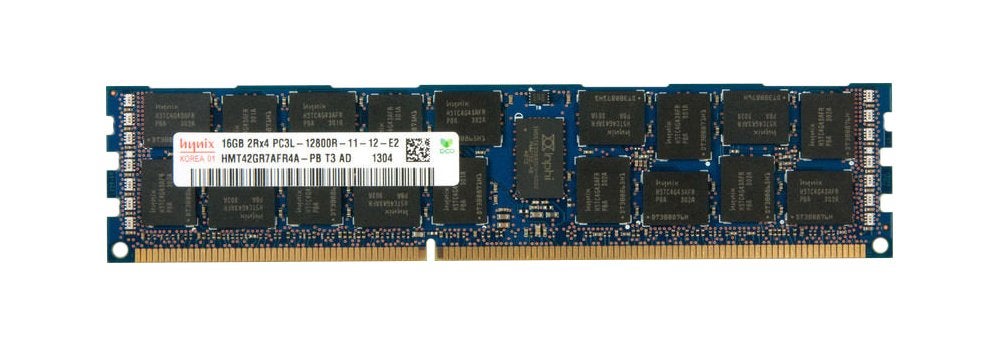 16GB 2Rx4 PC3L-12800R DDR3-1600 ECC, Hynix HMT42GR7AFR4A-PB, Computers en Software, RAM geheugen, SK Hynix NAND Product Solutions Netherlands