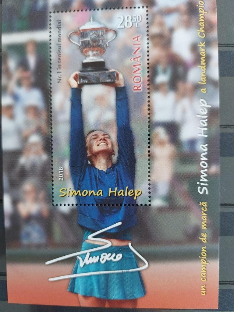 Simona  Halep  tennis  Roemenie, Verzenden, Postfris, Sport