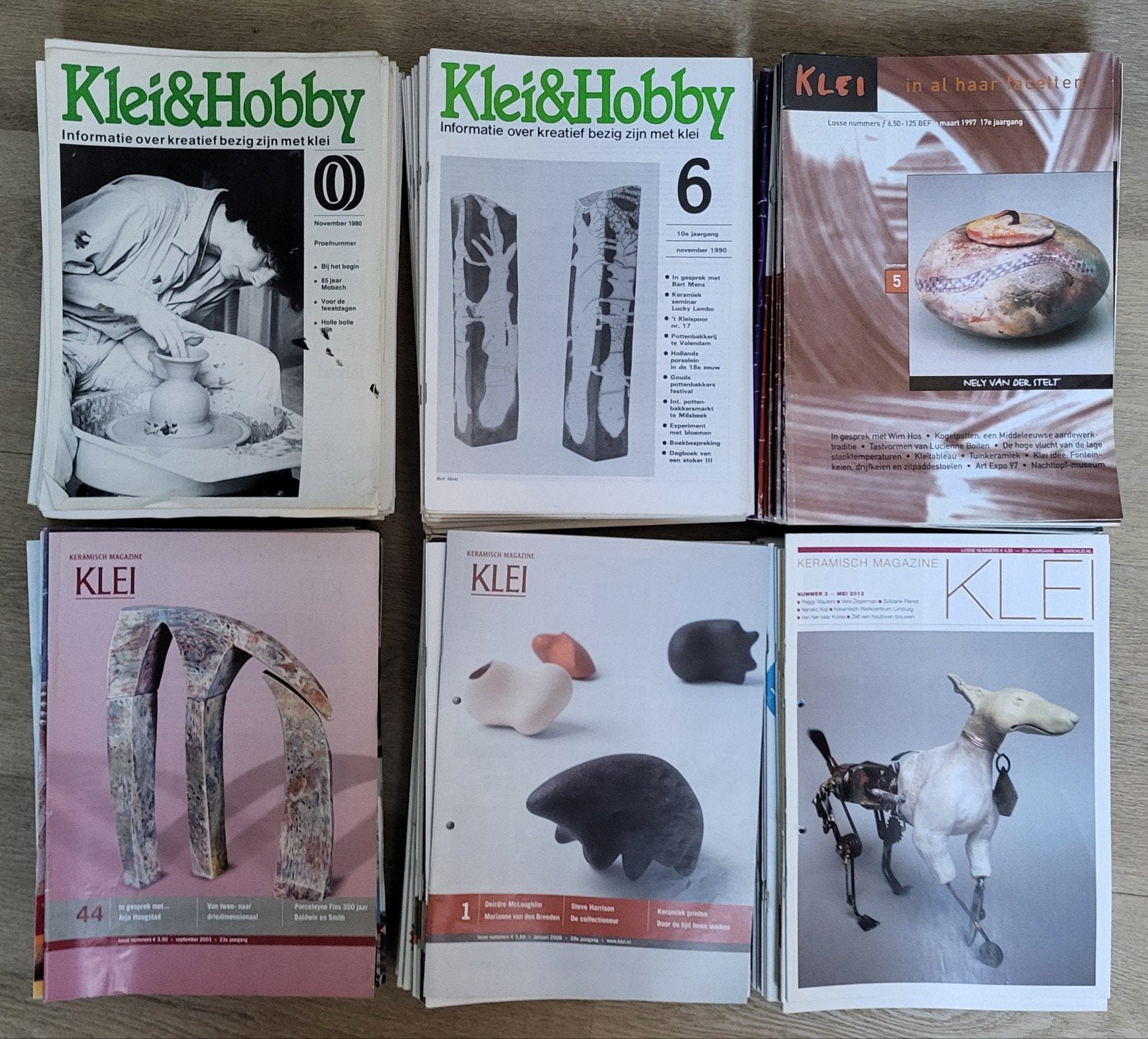 Vakblad klei - 193 stuks, Ophalen