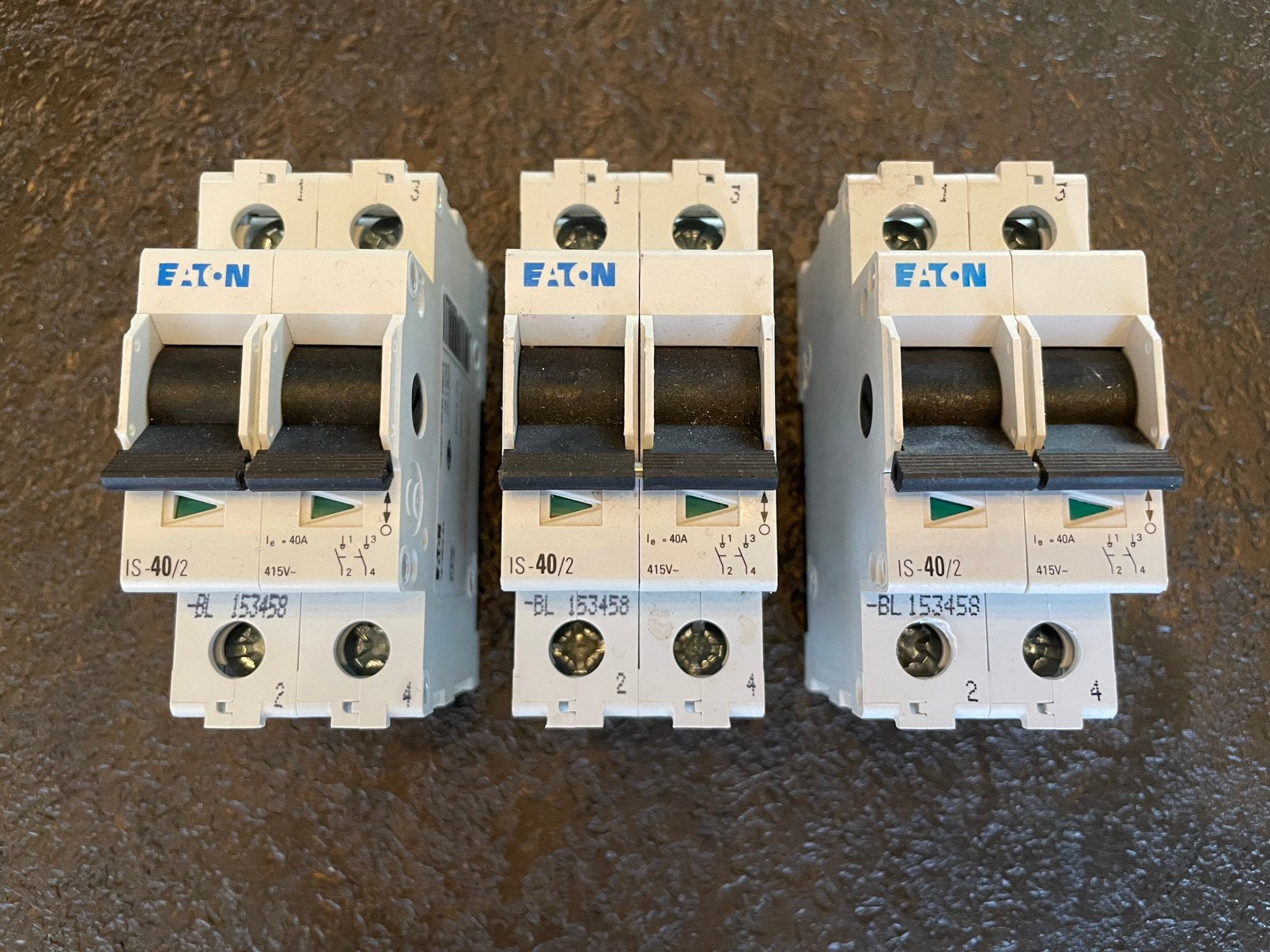 Eaton IS-40/2BL 1-fase hoofdschakelaar, Ophalen of Verzenden, Zo goed als nieuw