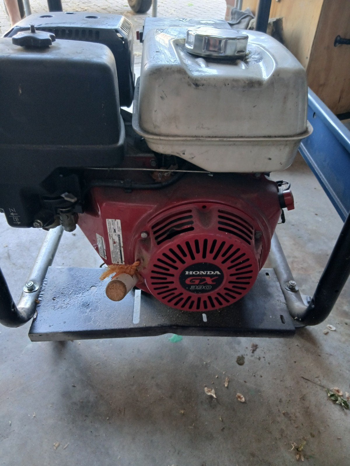 Honda GX390 Benzinemotor - Gebruikt, Goede Staat, Ophalen of Verzenden