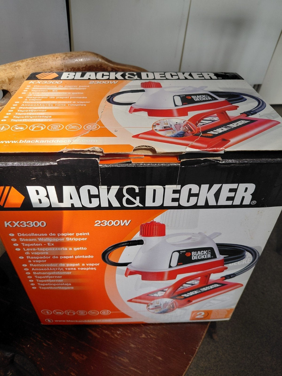 Black & Decker KX3300 Stoom behangafstomer - Nieuw in doos, Ophalen of Verzenden, Nieuw, Overige typen