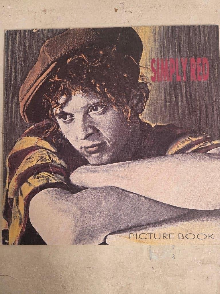 Vinyl lp SIMPLY RED: PICTURE BOOK, Beschermende buitenhoes, LP, Gebruikt, Pop