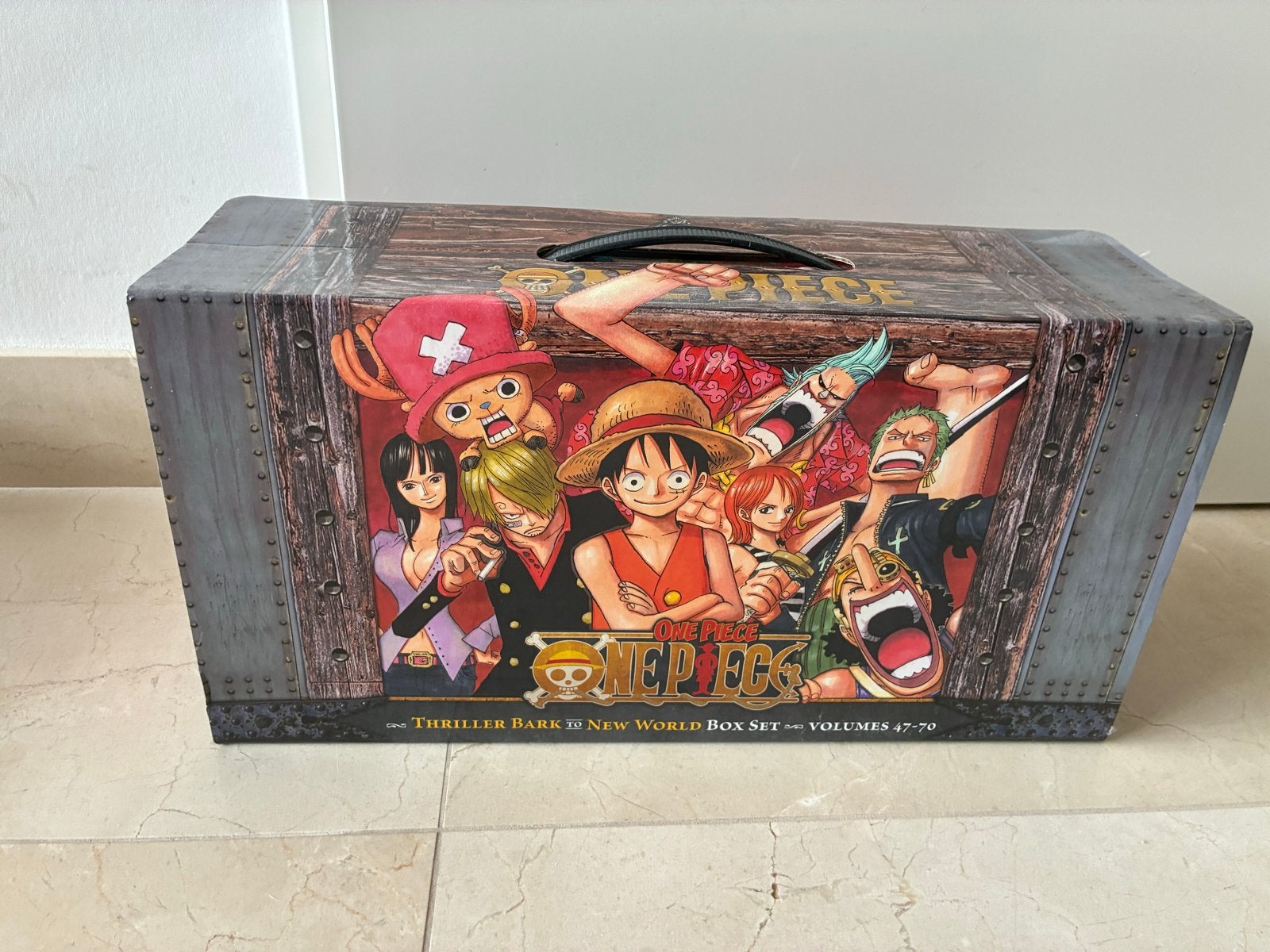 One Piece Box Set 3: Thriller Bark to New World (Vol. 47-70), Boeken, Complete serie of reeks, Ophalen, Zo goed als nieuw