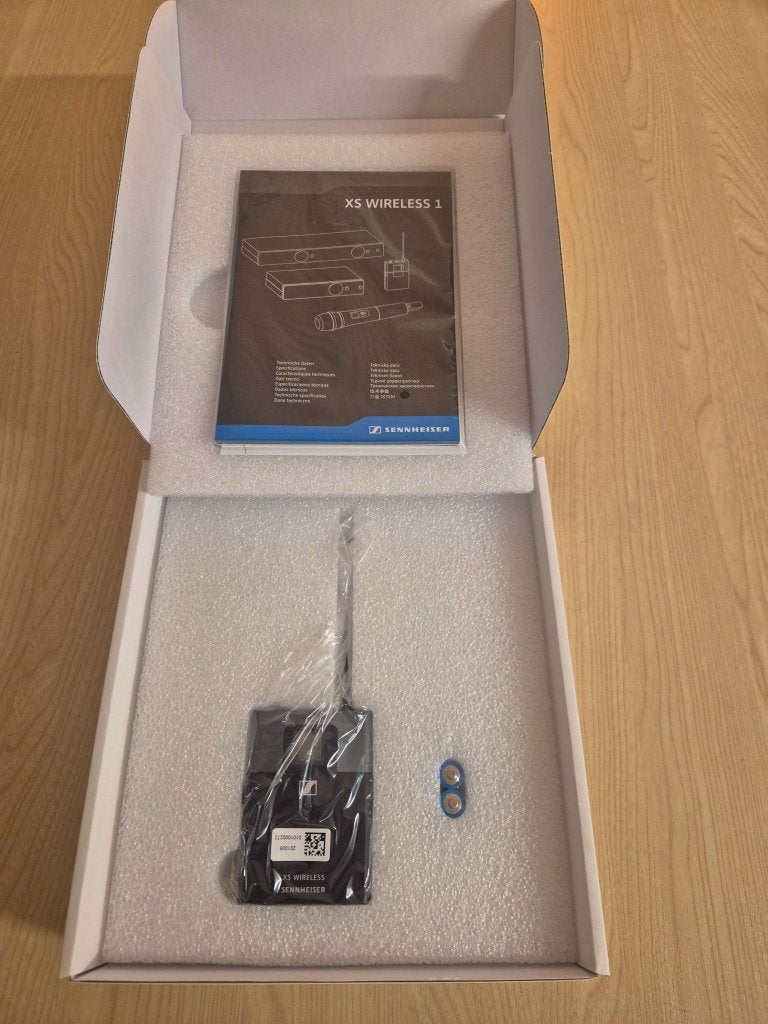 Sennheiser SK-XSW-E zender (821-832/863-865 MHz) B-STOCK, Duitsland, Overige typen, Sales@sennheiser.com, Ophalen of Verzenden