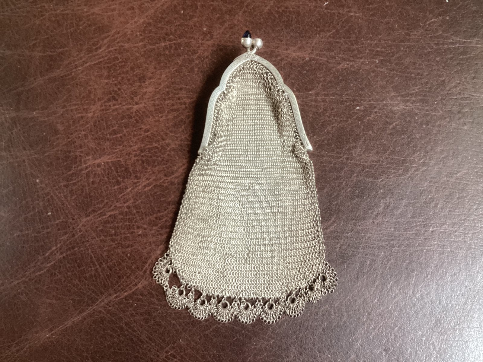 Oud zilver 800 beursje, Ophalen of Verzenden, Zo goed als nieuw, Zilver