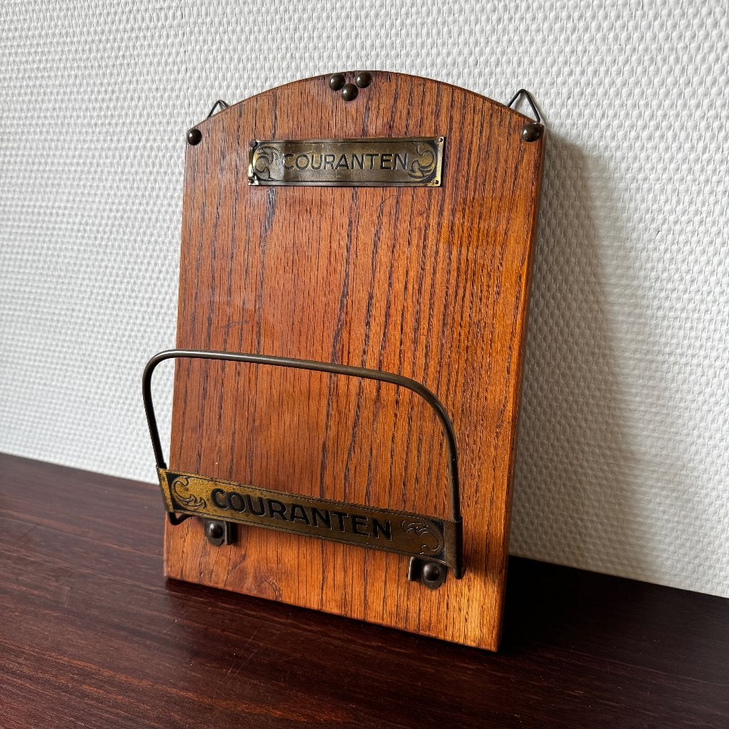 Art Deco Stijl Lectuurbak, Couranten Bak, Wandmodel, Huis en Inrichting, Woonaccessoires | Krantenbakken en Lectuurbakken, Ophalen of Verzenden