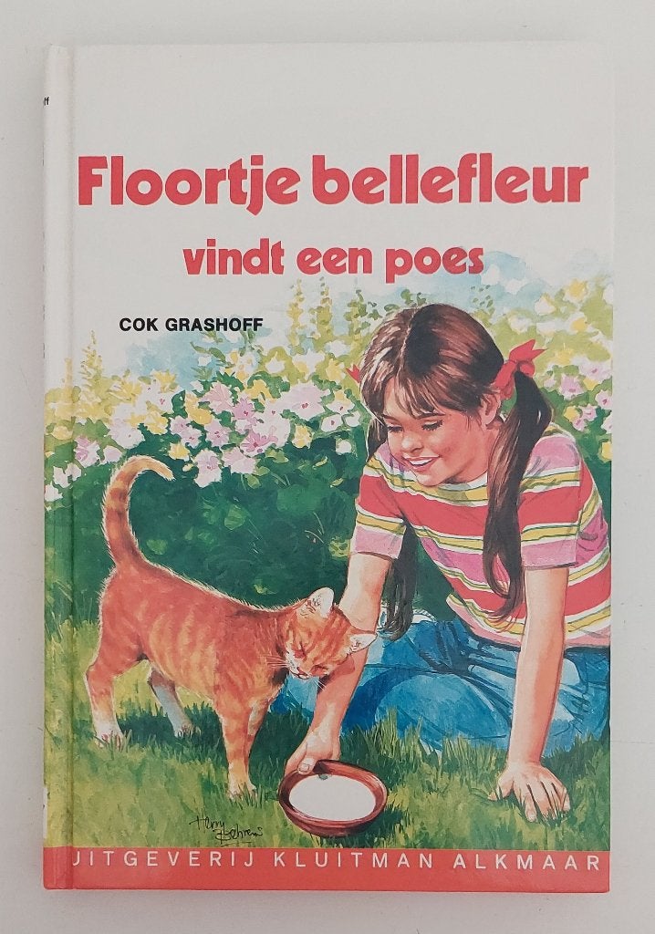 Cok Grashoff - Floortje Bellefleur vindt een poes, Ophalen of Verzenden, Zo goed als nieuw, Cok Grashoff, Fictie algemeen