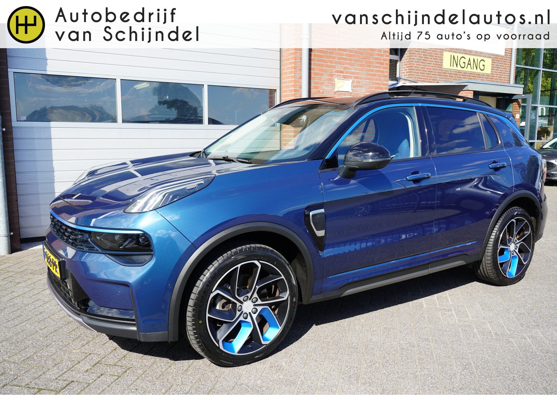 Lynk & Co 01 1.5 261PK! NL AUTO! DEALER ONDERHOUDEN 4X ZGAN, Dealer onderhouden, Stof, Blauw, 120 €/maand
