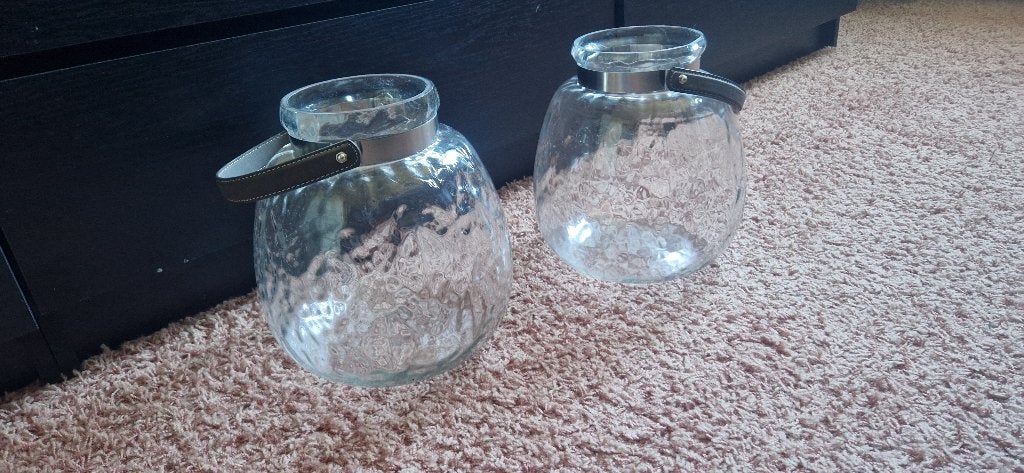 mooie glazen vazen, Huis en Inrichting, Woonaccessoires | Vazen, Ophalen, Overige kleuren, Minder dan 50 cm, Glas
