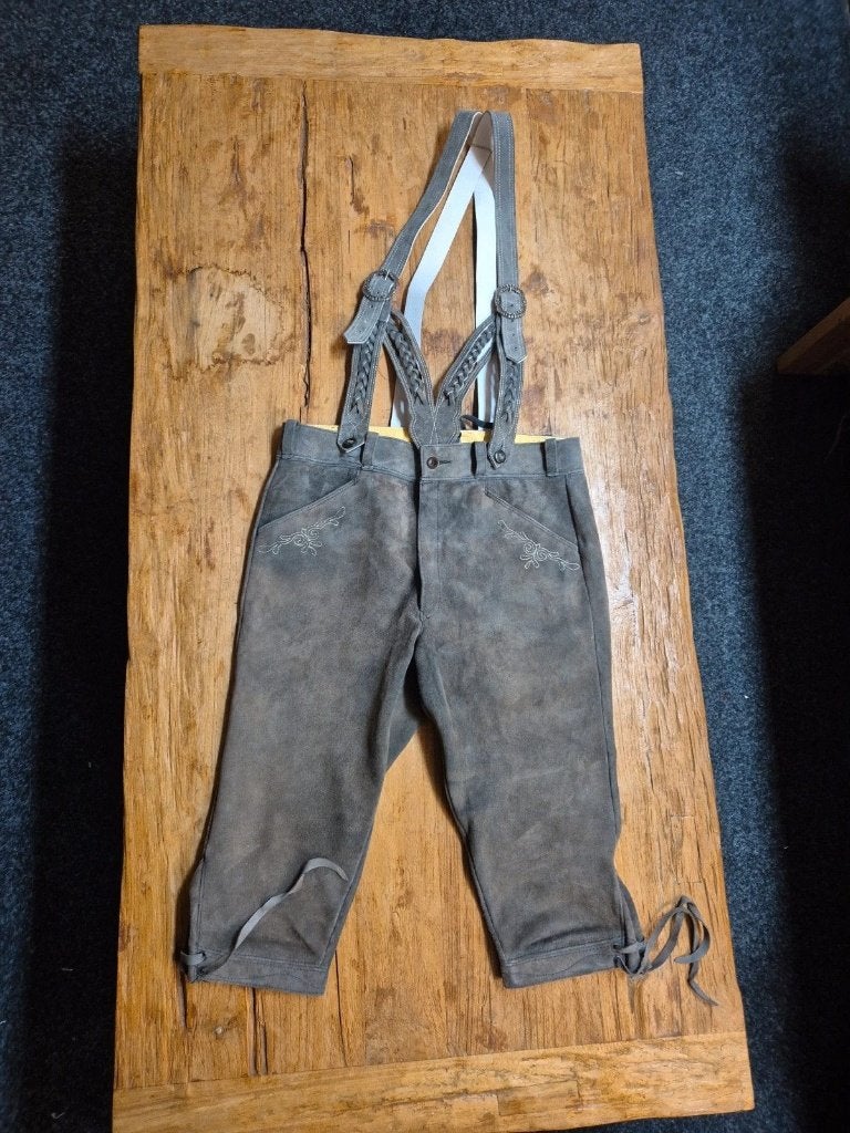 Mooie lederhosen, Kleding | Heren, Maat 48/50 (M), Djt@dejuistetoon.eu, Ophalen of Verzenden, Zo goed als nieuw