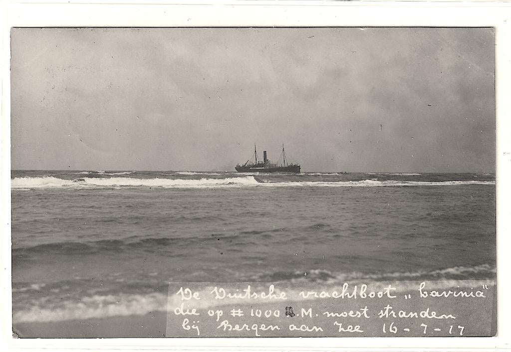 FOTOKAART-JONKER  EGMOND/BERGEN AAN ZEE, Verzenden, Voor 1920, Gelopen, Noord-Holland