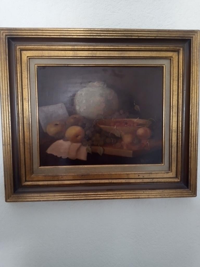Mooi oud schilderij, Ophalen
