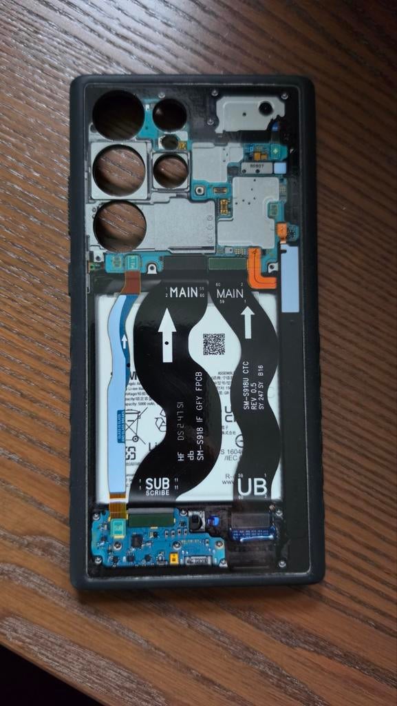 dbrand Grip Case voor Samsung Galaxy S23 Ultra, Ophalen of Verzenden, Zo goed als nieuw, Hoesje of Tasje