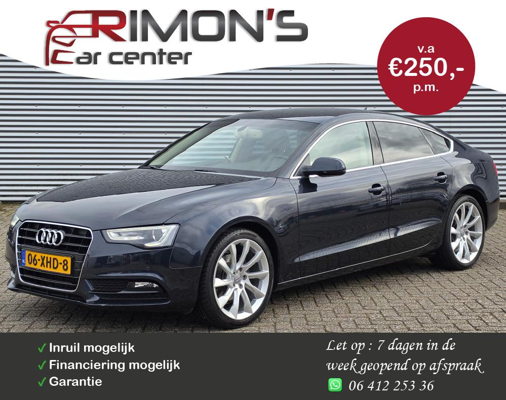 Audi A5 Sportback 1.8 TFSI Pro Line Automaat Leder Navi Came, Auto's, Euro 5, Gebruikt, 4 cilinders, Automatische klimaatregeling