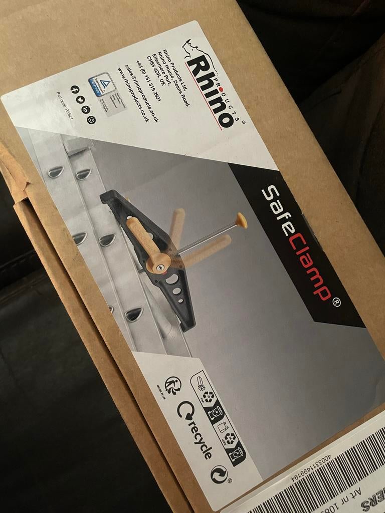 Rhino SafeClamp, Ophalen, Nieuw, Ladder, Minder dan 2 meter