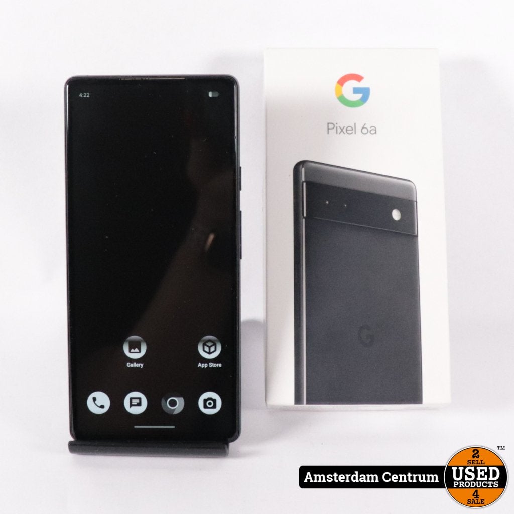 Google Pixel 6a 128GB - Nette Staat, Google, Gebruikt, Press@google.com, 1600 Amphitheatre Parkway
Mountain View, CA 94043
USA