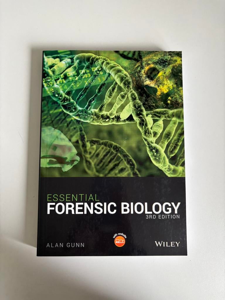 Essential Forensic Biology, ISBN 9781119141402, Boeken, Ophalen of Verzenden, Nieuw, HBO