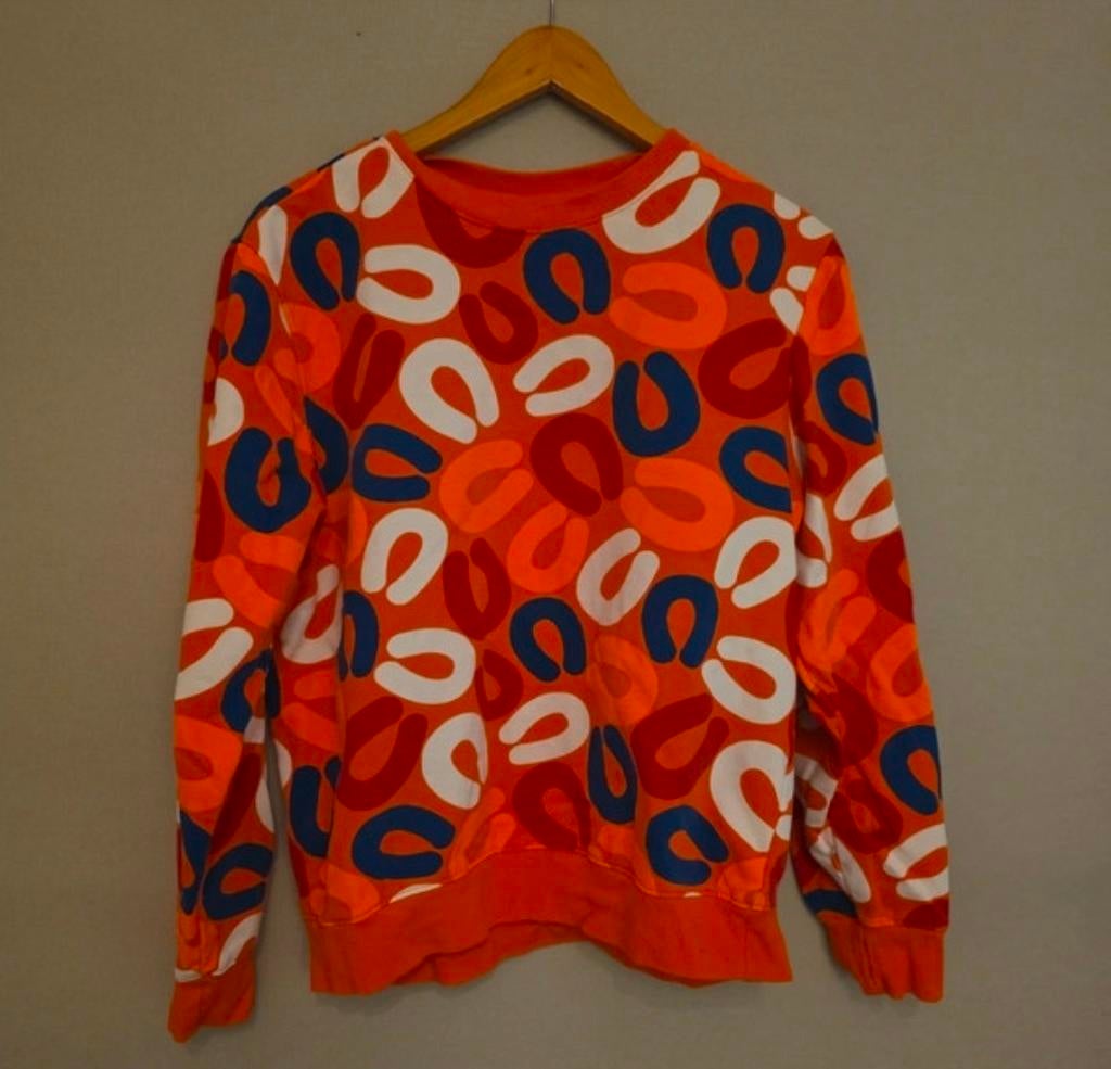 Gezocht HEMA Huispak Rookworst XL, Maat 46/48 (XL) of groter, Oranje, Ophalen of Verzenden, Zo goed als nieuw