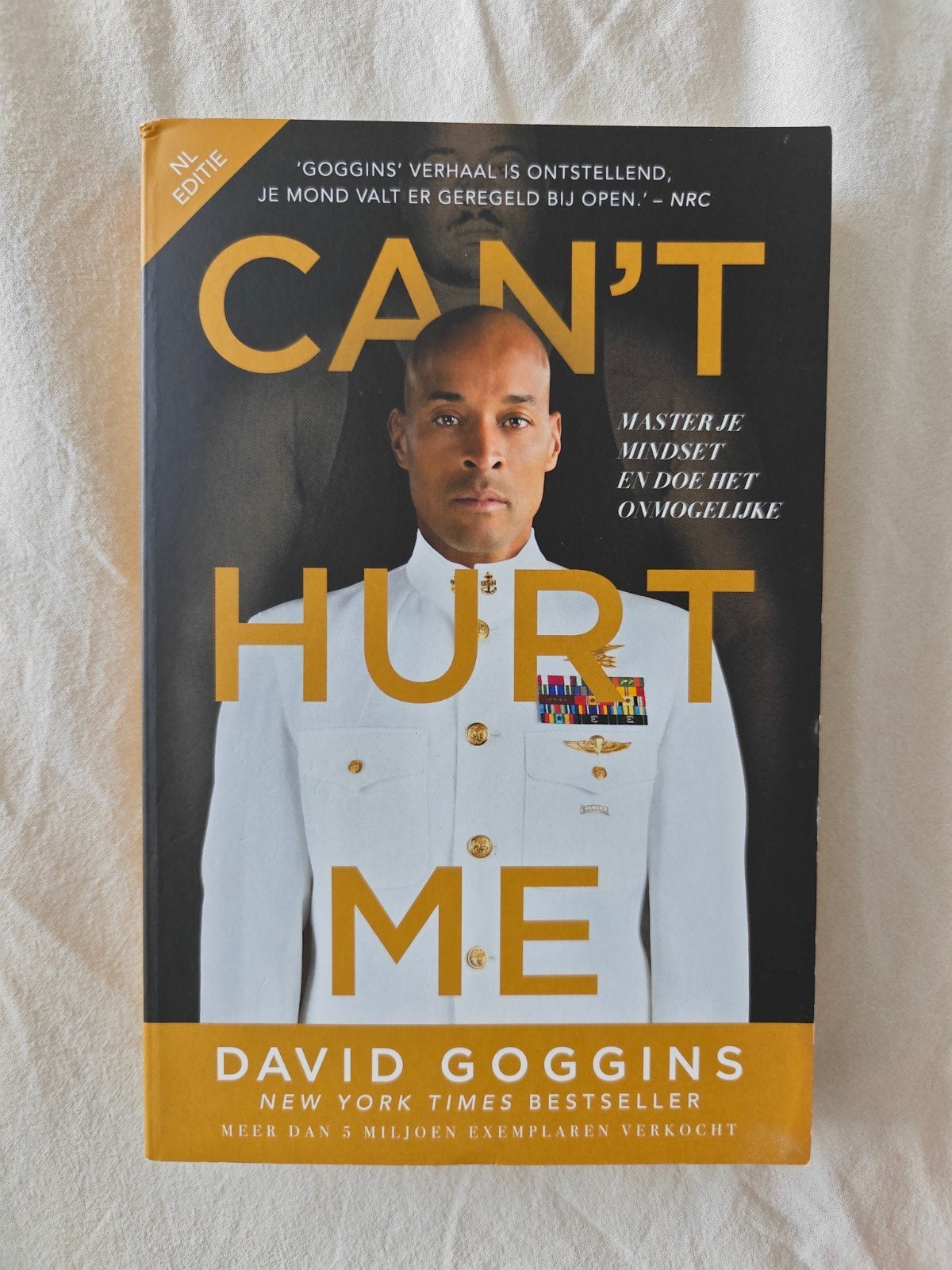 David Goggins - Can't Hurt Me, Boeken, Ophalen of Verzenden, Zo goed als nieuw, David Goggins