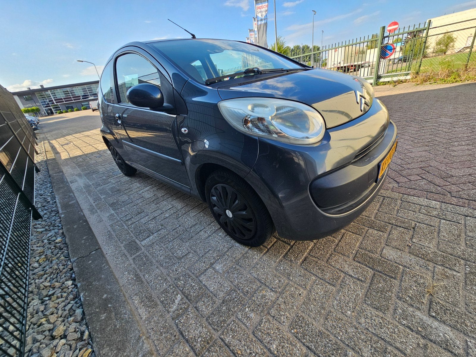 Citroën C1 1.0 3-DRS 2008 Grijs, Auto's, Voorwielaandrijving, 4 stoelen, C1, 68 pk