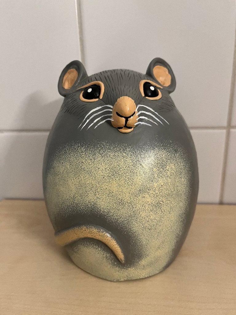 Super leuke spaarpot Muis, Ophalen of Verzenden, Zo goed als nieuw, Steen, Aardewerk of Keramiek, Dier