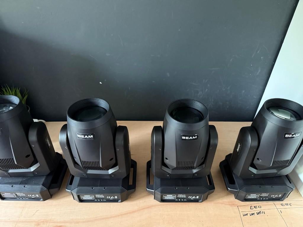 Moving Head (4 Stuks), Ophalen of Verzenden, Nieuw, Licht, Geluidgestuurd