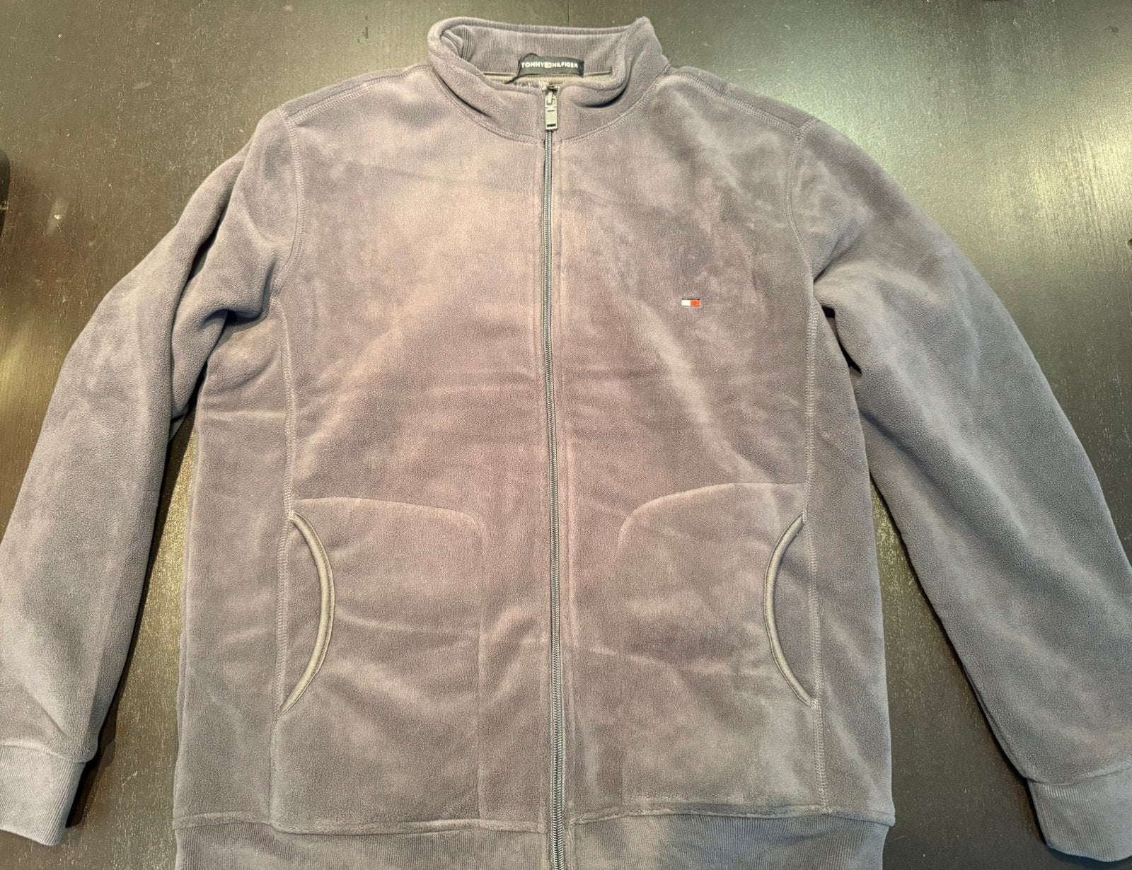 Tommy Hilfiger grijs vest nieuw met fleece, Ophalen of Verzenden, Nieuw, Blauw