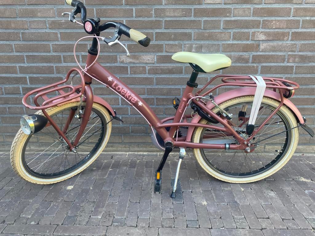Mooie loekie meisjesfiets, Fietsen en Brommers, Fietsen | Meisjes, Ophalen, Terugtraprem, Gebruikt, Handrem