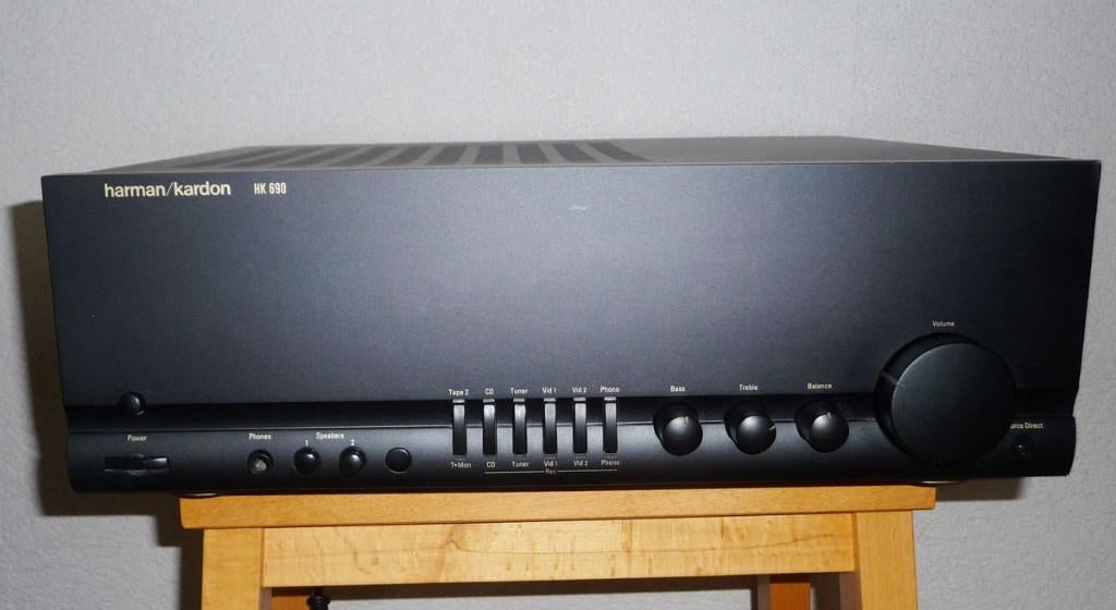 Harman Kardon versterker HK 690, Gebruikt, 120 watt of meer, Stereo, Ophalen