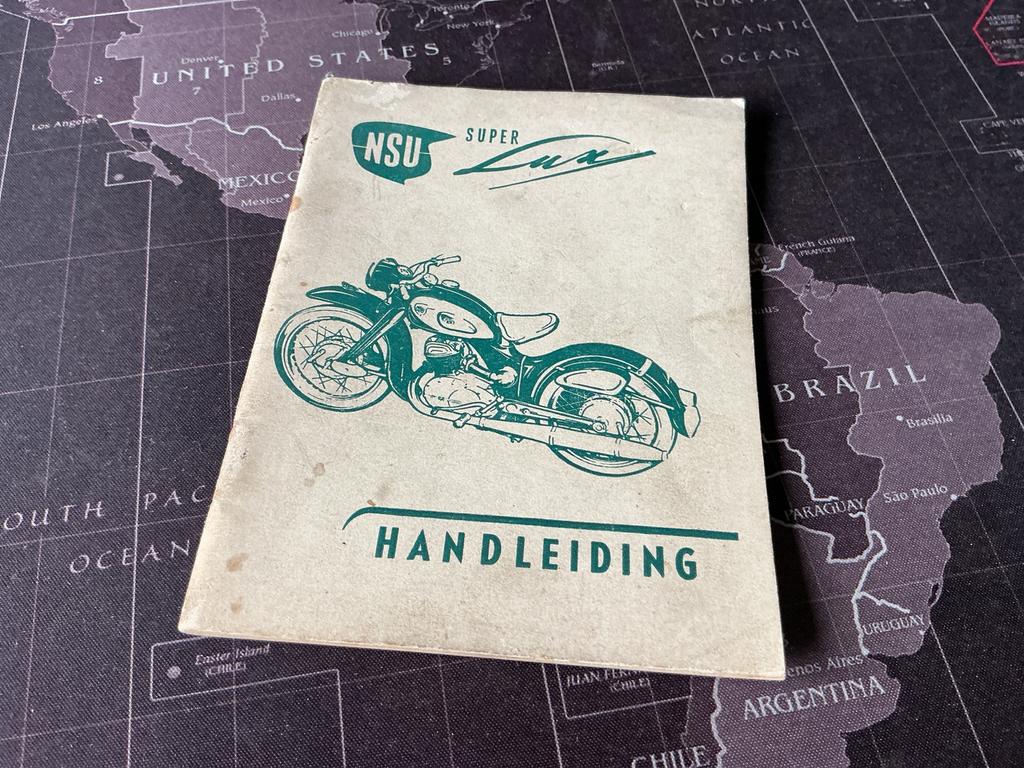 NSU Super Lux Handleiding - Uitgave 1955, zeldzaam., Verzenden, Overige merken