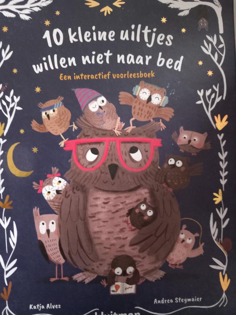 Katja Alves - 10 kleine uiltjes willen niet naar bed, Ophalen of Verzenden, Zo goed als nieuw, Katja Alves