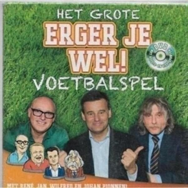 Het grote erger je wel! Voetbalspel (in plastic), Ophalen of Verzenden, Nieuw
