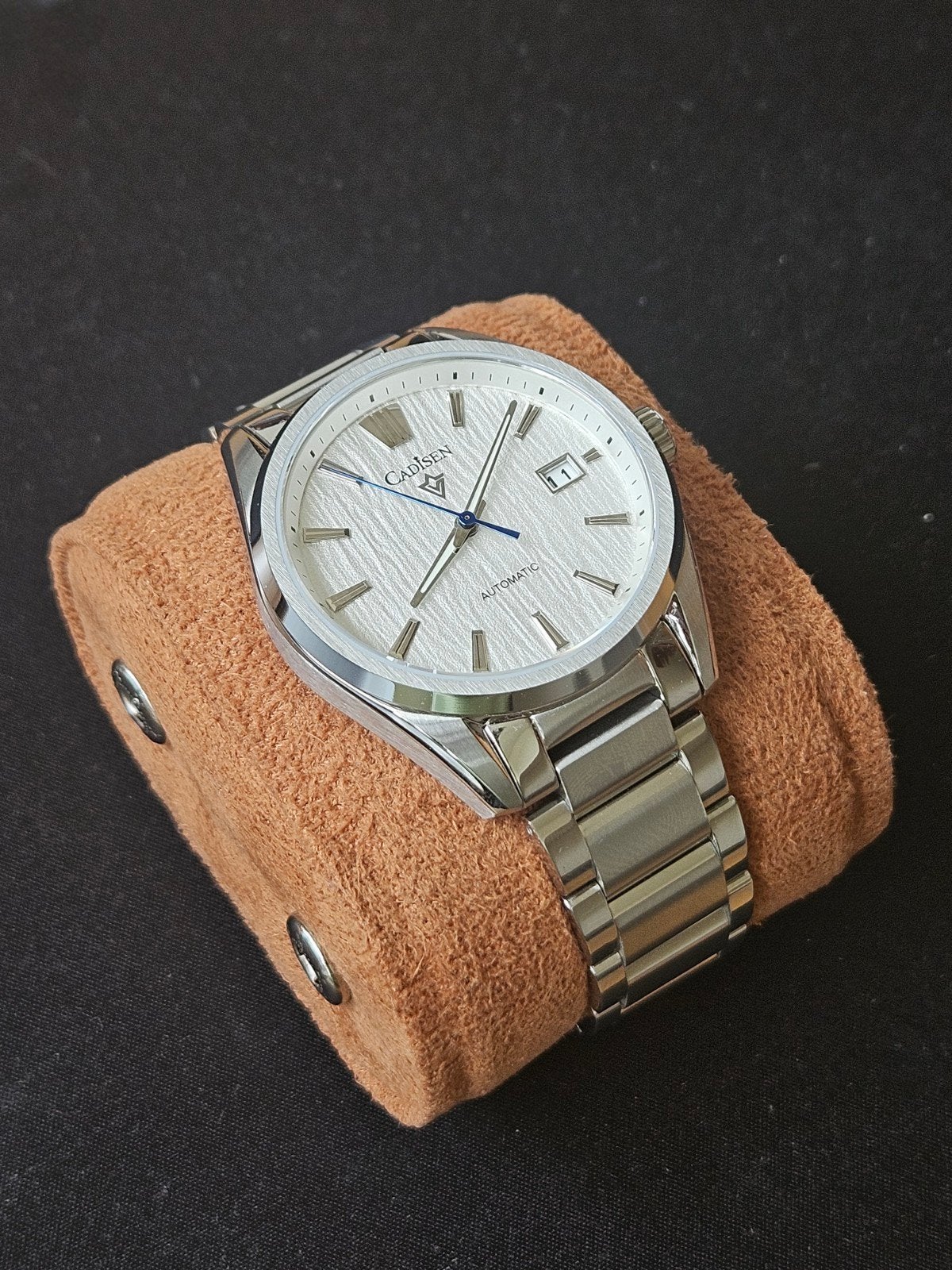 Cadisen Automatisch Horloge - Seiko NH35 & Saffier glas, Overige merken, Staal, Staal, Polshorloge