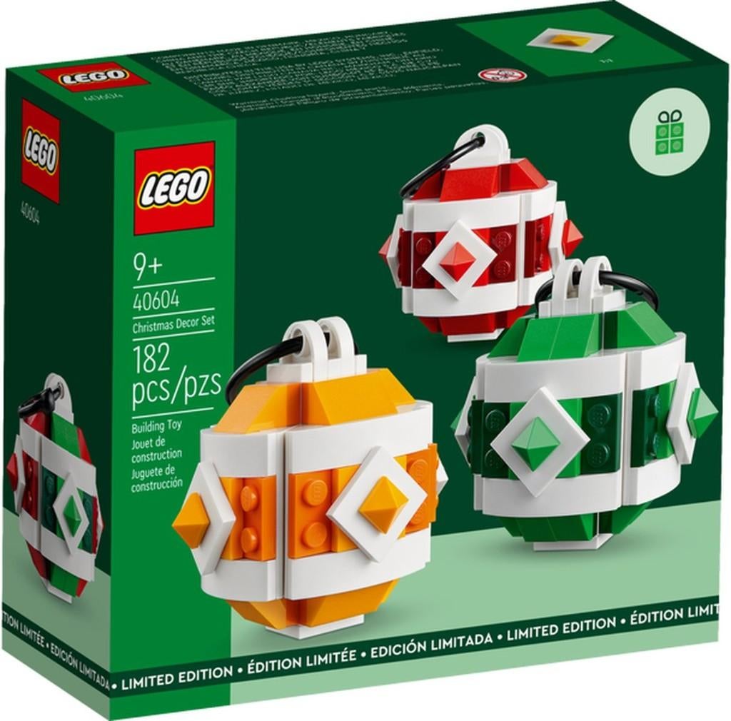 LEGO - 40604 - NIEUW - Seasonal - Kerstballen, Kinderen en Baby's, Speelgoed | Duplo en Lego, LEGO A/S, Nieuw, Ophalen of Verzenden