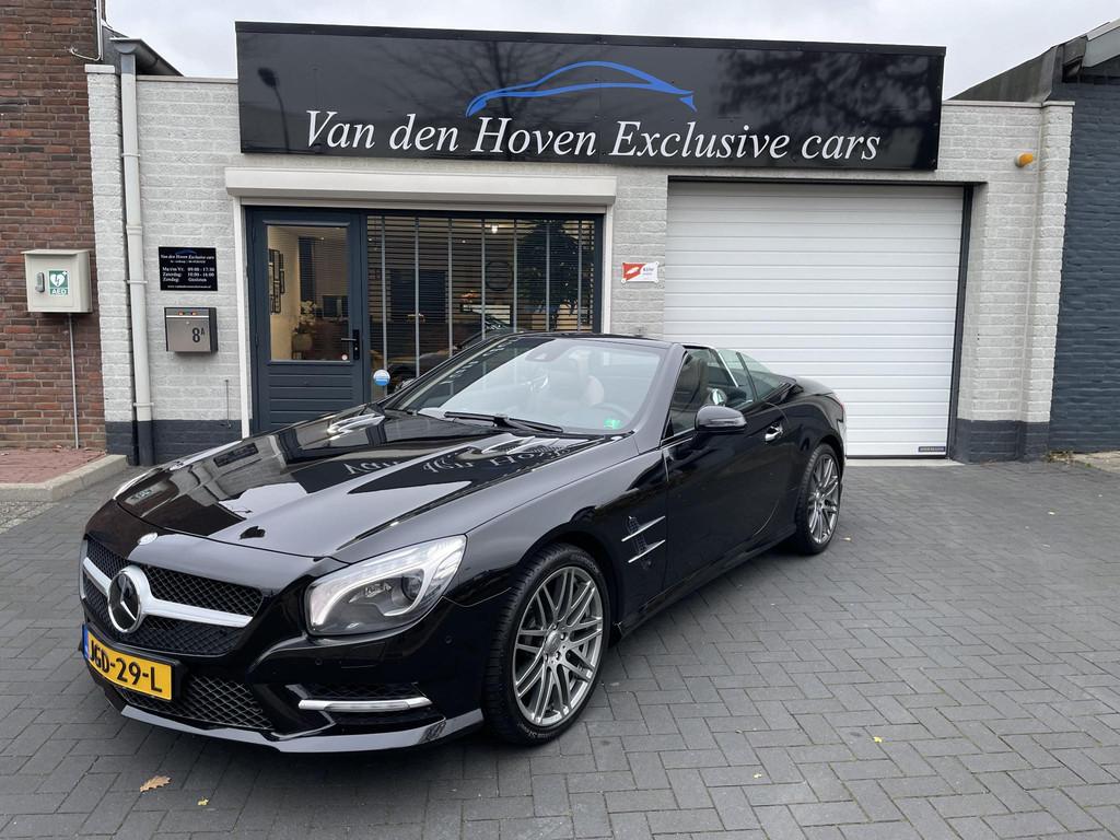 Mercedes-Benz SL-klasse 500 Amg-Line Dealer onderhouden V8, Auto's, Mercedes-Benz, Euro 5, Gebruikt, 8 cilinders, Cabriolet