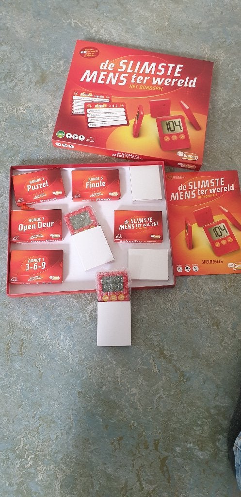 Tka bordspel de slimste mens, Ophalen of Verzenden, Nieuw