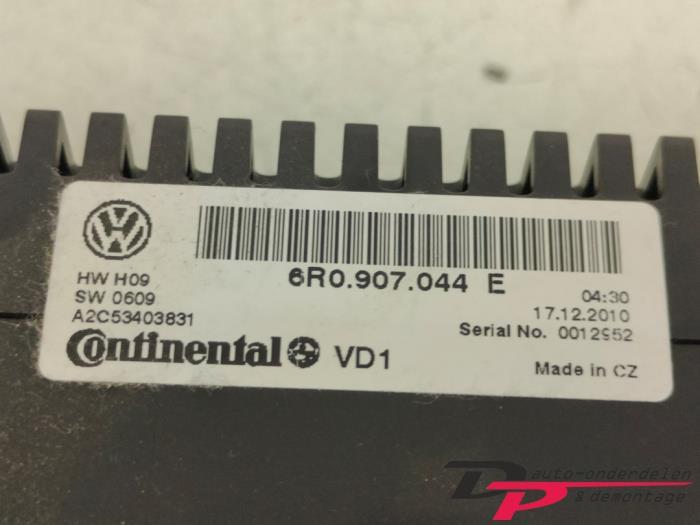 Kachel Bedieningspaneel van een Volkswagen Polo, Gebruikt, -, Volkswagen, -
