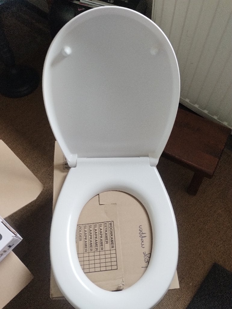 wc bril, Doe-het-zelf en Verbouw, Sanitair, Ophalen of Verzenden, Nieuw, Toilet