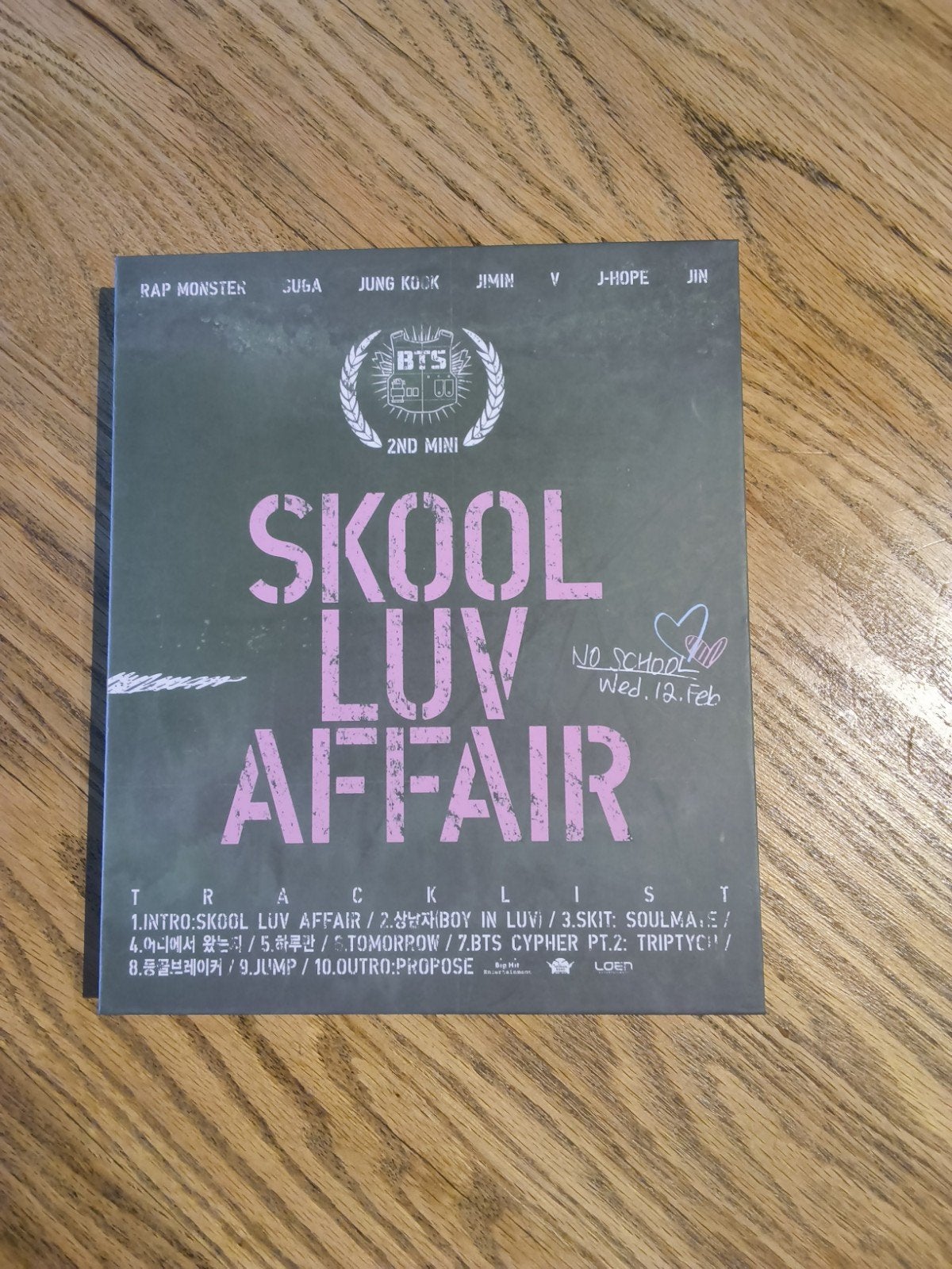 BTS - Skool Luv Affair (2nd Mini Album), Cd's en Dvd's, Cd's | Pop, Gebruikt, K-pop, Album, Ophalen of Verzenden