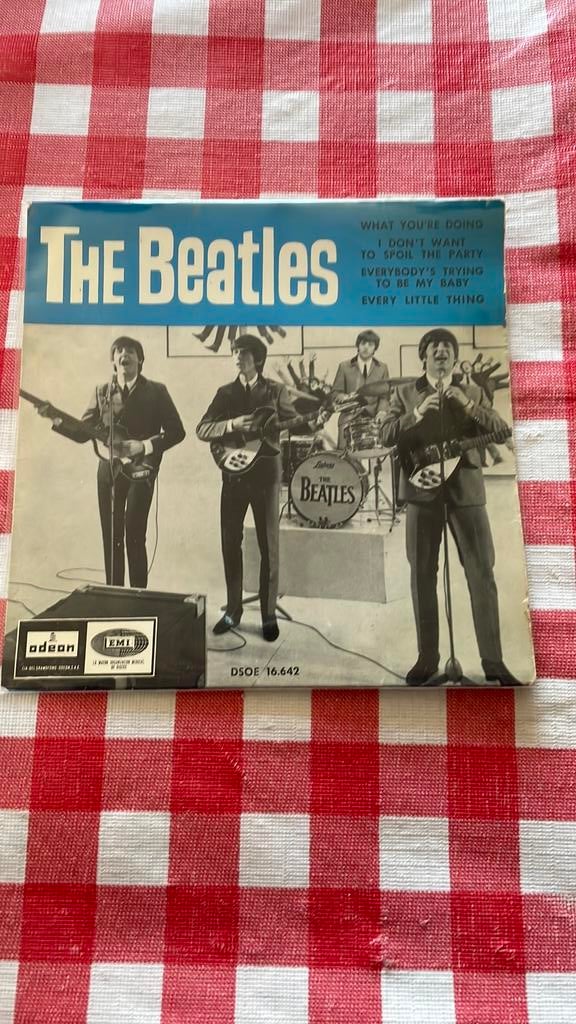 EP The Beatles What you’re doing, Ophalen of Verzenden, Gebruikt, Pop, EP