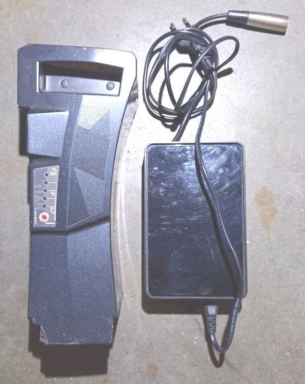 Gazelle Impulse accu en acculader, Ophalen of Verzenden, Gebruikt