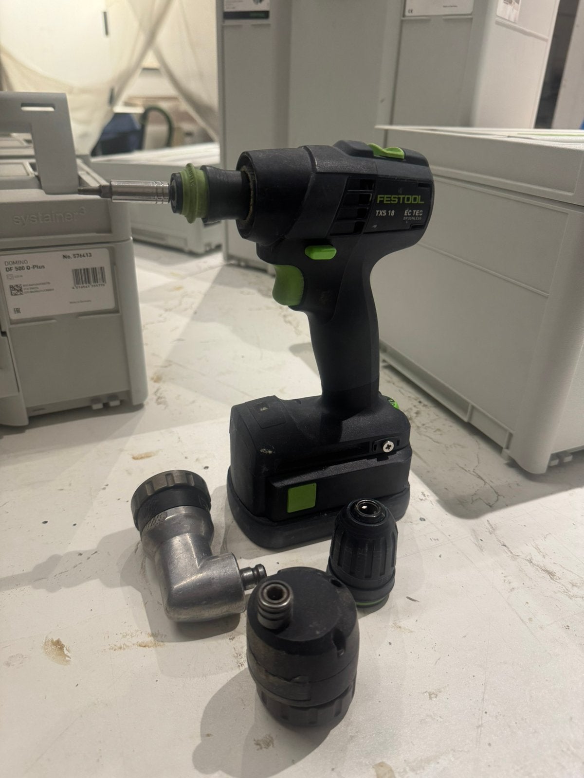 Festool TXS18 accuboor, Verzenden, Gebruikt