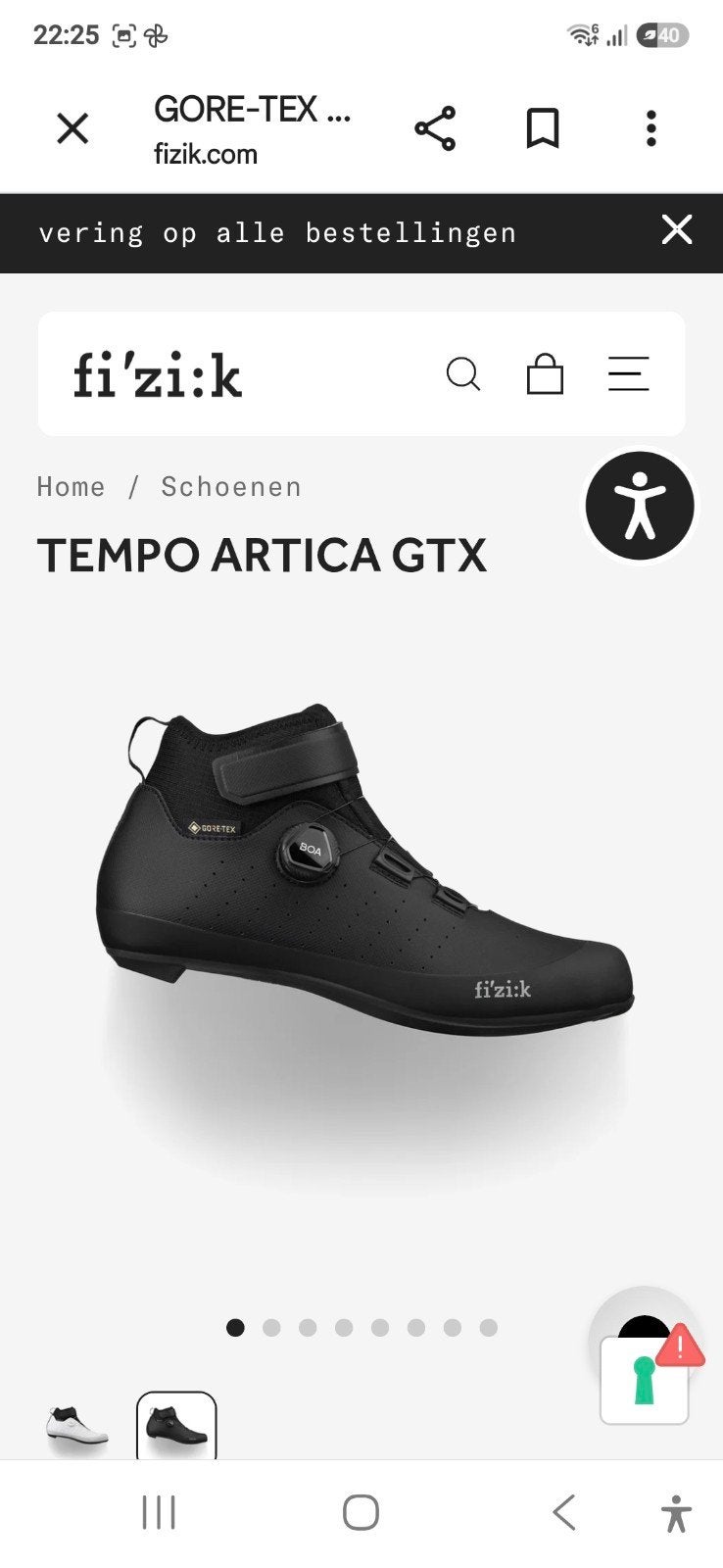 Fizik Tempo Artica R5 Gore-Tex Winterschoenen nieuw, Ophalen of Verzenden, Nieuw, Heren, Overige merken