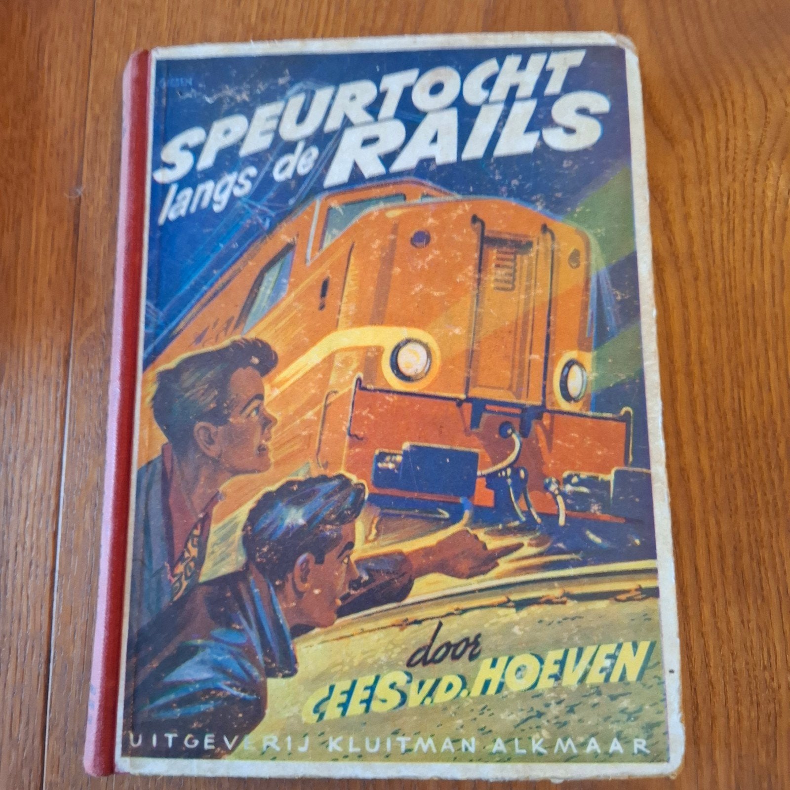 Speurtocht langs de rails cees v.d. hoeven, Ophalen of Verzenden, Gelezen