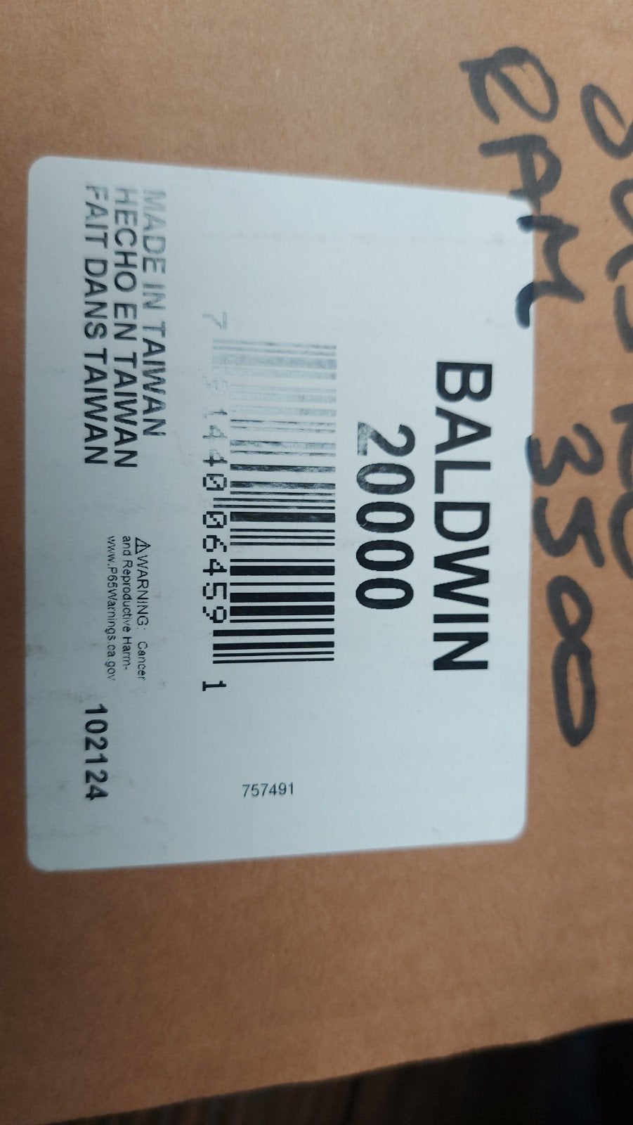 Baldwin 20000 Transmissie Oliefilter 45RFE MOPAR, Baldwin Filters, Info@baldwinfilters.com, Nieuw, Ophalen of Verzenden