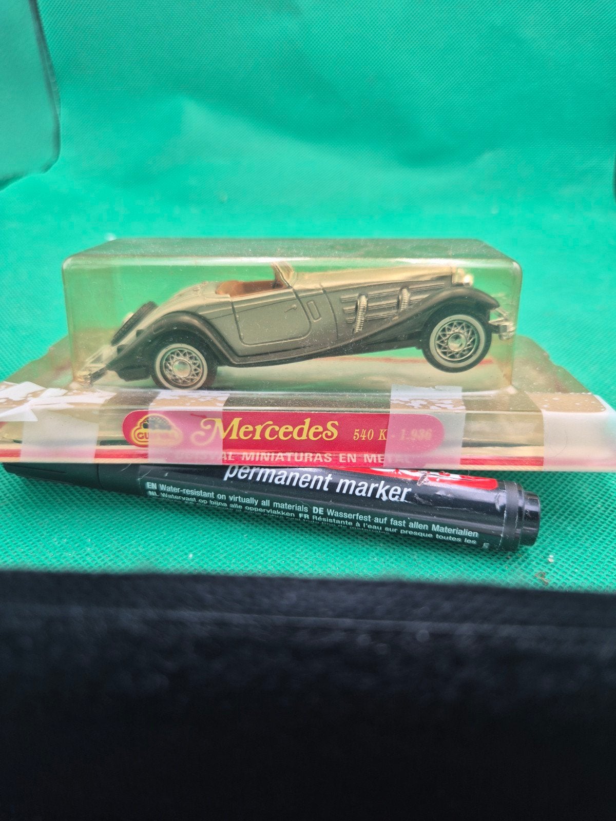 68 mercedes benz 540k 1/43 guisval, Ophalen of Verzenden, Zo goed als nieuw, Auto, Overige merken