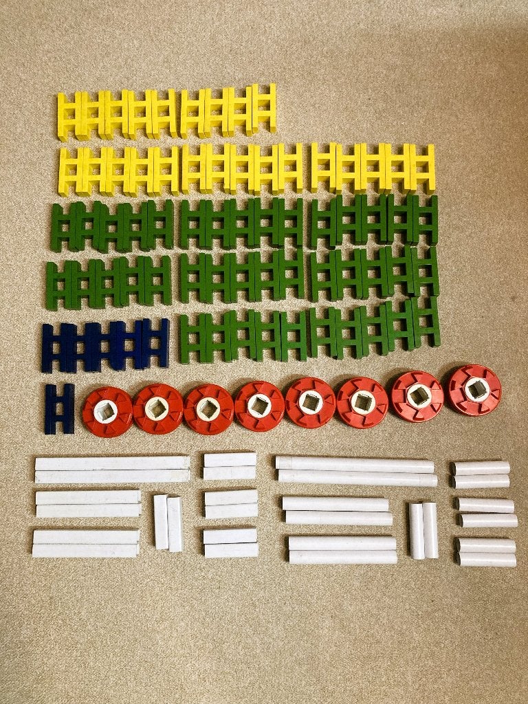 Vintage Lasy Constructie Speelgoed - Grote Set (100-delig), Ophalen of Verzenden, Gebruikt, Overige merken