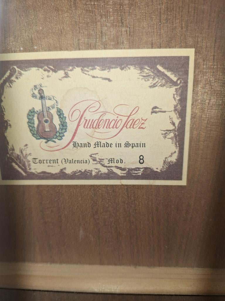 Prudencio Saez Model 8 Spaanse gitaar - Handgemaakt, Muziek en Instrumenten, Ophalen